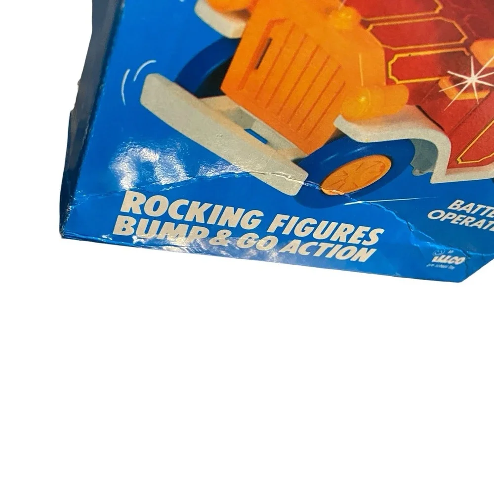 Vintage NIB‎ ILLCO Disney Mickey Mouse Donald Duck Mystery Action Car